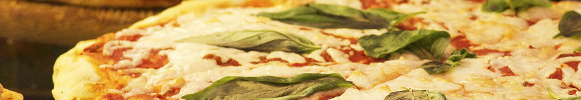 Eating Italian Pizza Cafe at Italian Pizza Kitchen restaurant in Washington, DC.